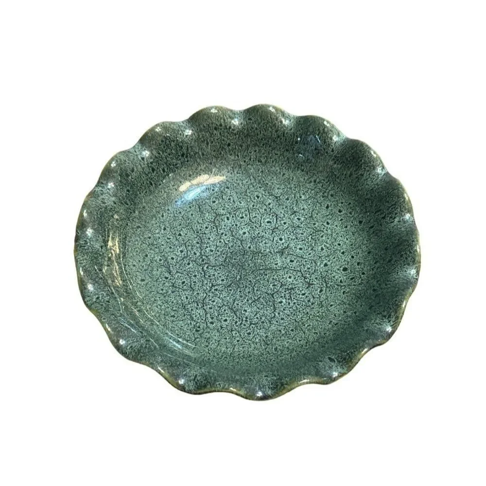 Fruit bowl Salad bowl dark green multi functional